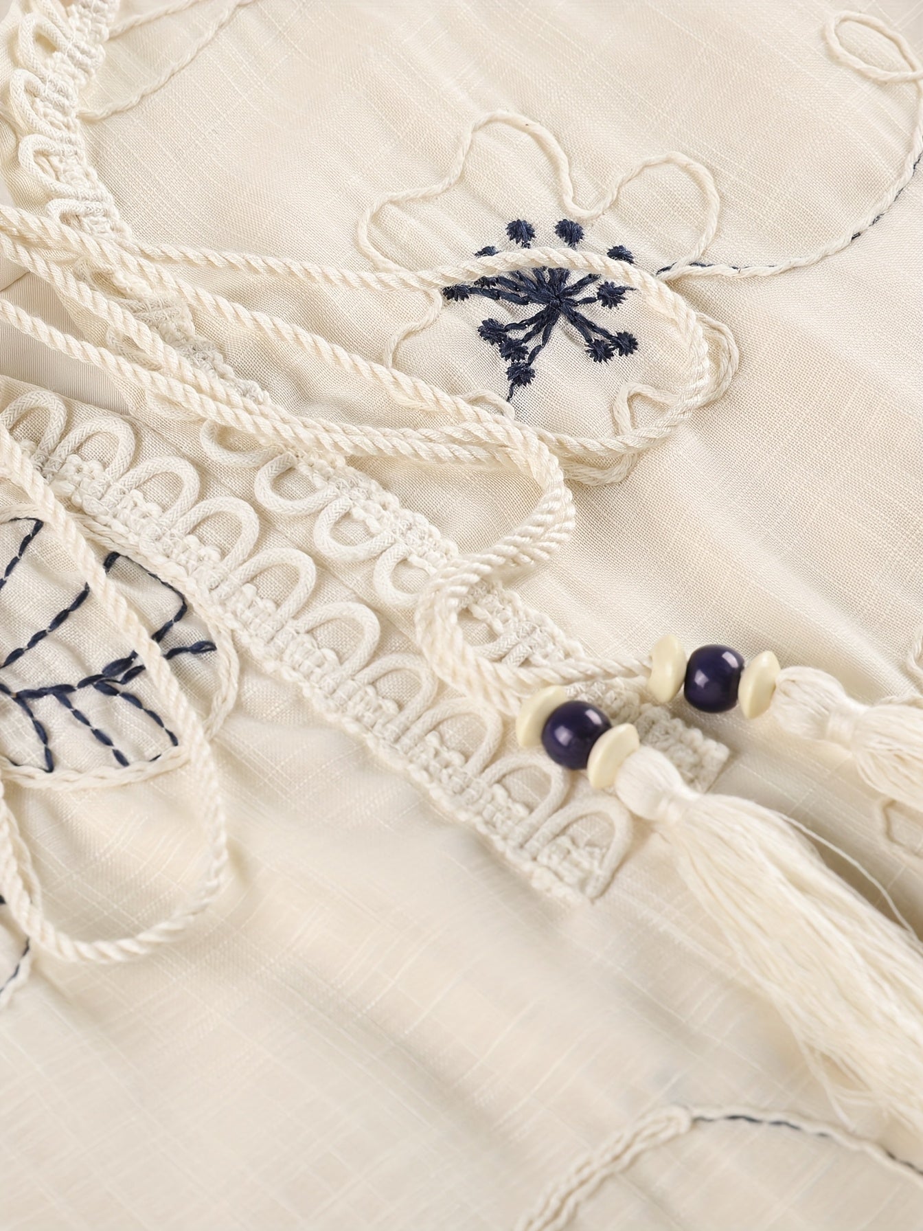 New Spring, Summer & Autumn Shirt: Poetic Romantic Embroidery Youthful Shirts - Elegant Chinese Aesthetic Floral Blouse